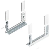 Immagine di 780C3502S Z R+L V1*SW-M - spondina LEGRABOX Free altezza C (177 mm) lunghezza nominale 350 mm destro+sinistro bianco seta 