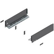 Immagine di 770M3502S Z R+L V1*OG-M - spondina LEGRABOX Pure altezza M (90.5 mm) lunghezza nominale 350 mm destro+sinistro grigio orione 