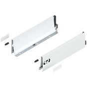 Immagine di 378K4002SA Z R+L V1 SEIW - spondina TANDEMBOX Antaro altezza K (115 mm) lunghezza nominale 400 mm destro+sinistro bianco seta 