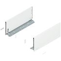 Immagine di 770C4002S Z R+L V1*SW-M - spondina LEGRABOX Pure altezza C (177 mm) lunghezza nominale 400 mm destro+sinistro bianco seta 