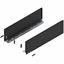 Immagine di 770C6002S Z R+L V1*CS-M - spondina LEGRABOX Pure altezza C (177 mm) lunghezza nominale 600 mm destro+sinistro nero carbonio 