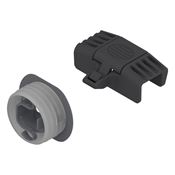 Immagine di ZI7.0M07 MI/MG V1TM/G - meccanismo di trascinamento per cassetto interno per LEGRABOX/MERIVOBOX nero terra 