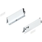 Immagine di 378M2702SA Z R+L V1 SEIW - spondina TANDEMBOX Antaro altezza M (83 mm) lunghezza nominale 270 mm destro+sinistro bianco seta 