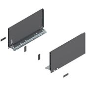 Immagine di 770C3502S Z R+L V1*OG-M - spondina LEGRABOX Pure altezza C (177 mm) lunghezza nominale 350 mm destro+sinistro grigio orione 