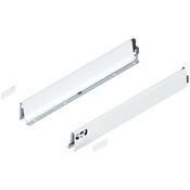 Immagine di 378M6002SA Z R+L V1 SEIW - spondina TANDEMBOX Antaro altezza M (83 mm) lunghezza nominale 600 mm destro+sinistro bianco seta 