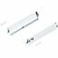 Immagine di 378N4002SA Z R+L V1 SEIW - spondina TANDEMBOX Antaro altezza N (68 mm) lunghezza nominale 400 mm destro+sinistro bianco seta 