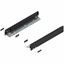 Immagine di 770N4502S Z R+L V1*CS-M - spondina LEGRABOX Pure altezza N (66.5 mm) lunghezza nominale 450 mm destro+sinistro nero carbonio 
