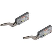 Immagine di 22K2510 KRAFTSP S2 ZN - anta a ribalta standard AVENTOS HK top base forza con fattore di carico 930-2800 (per 2 pezzi) con viti euro preinserite adatto per SERVO-DRIVE nichel 