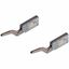 Immagine di 22K2910T KRAFTSP S2 ZN - anta a ribalta standard AVENTOS HK top base forza con fattore di carico 3200-9000 (per 2 pezzi) con viti euro preinserite per TIP-ON nichel 