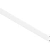 Immagine di ZV7.1043C01VORD-ST 12SW-M - LEGRABOX frontale senza scanalatura per cassetto interno e cassettone interno con ringhierina trasversale larghezza corpo mobile 1200 mm da tagliare su misura bianco seta 