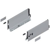 Immagine di 378K3002SA Z R+L V1 R906 - spondina TANDEMBOX Antaro altezza K (115 mm) lunghezza nominale 300 mm destro+sinistro grigio ral 9006 
