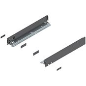 Immagine di 770N4502S Z R+L V1*OG-M - spondina LEGRABOX Pure altezza N (66.5 mm) lunghezza nominale 450 mm destro+sinistro grigio orione 