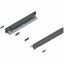 Immagine di 770N4502S Z R+L V1*OG-M - spondina LEGRABOX Pure altezza N (66.5 mm) lunghezza nominale 450 mm destro+sinistro grigio orione 