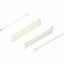 Immagine di 320M4500C MX MP R901 - spondina in acciaio METABOX M (86 mm) estrazione parziale 25 kg lunghezza nominale 450 mm versione a vite sinistra/destra biancocrema ral 9001 