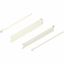Immagine di 320M5500C MX MP R901 - spondina in acciaio METABOX M (86 mm) estrazione parziale 25 kg lunghezza nominale 550 mm versione a vite sinistra/destra biancocrema ral 9001 