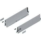 Immagine di 378K5002SA Z R+L V1 R906 - spondina TANDEMBOX Antaro altezza K (115 mm) lunghezza nominale 500 mm destro+sinistro grigio ral 9006 