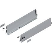Immagine di 378K5502SA Z R+L V1 R906 - spondina TANDEMBOX Antaro altezza K (115 mm) lunghezza nominale 550 mm destro+sinistro grigio ral 9006 