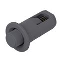 Immagine di 993.0530 DI-PU V100R737 - respingente Blum diametro 5 mm scanalatura nel frontale 2.6 mm inserimento ad incasso 