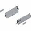 Immagine di 378M2702SA Z R+L V1 R906 - spondina TANDEMBOX Antaro altezza M (83 mm) lunghezza nominale 270 mm destro+sinistro grigio ral 9006 