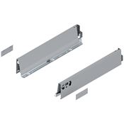 Immagine di 378M4002SA Z R+L V1 R906 - spondina TANDEMBOX Antaro altezza M (83 mm) lunghezza nominale 400 mm destro+sinistro grigio ral 9006 