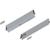 Immagine di 378M5002SA Z R+L V1 R906 - spondina TANDEMBOX Antaro altezza M (83 mm) lunghezza nominale 500 mm destro+sinistro grigio ral 9006 