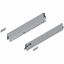 Immagine di 378M5502SA Z R+L V1 R906 - spondina TANDEMBOX Antaro altezza M (83 mm) lunghezza nominale 550 mm destro+sinistro grigio ral 9006 