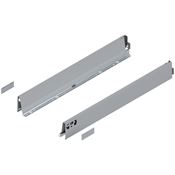 Immagine di 378M6502SA Z R+L V1 R906 - spondina TANDEMBOX Antaro altezza M (83 mm) lunghezza nominale 650 mm destro+sinistro grigio ral 9006 