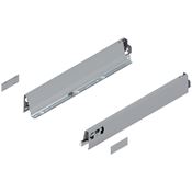 Immagine di 378N4502SA Z R+L V1 R906 - spondina TANDEMBOX Antaro altezza N (68 mm) lunghezza nominale 450 mm destro+sinistro grigio ral 9006 