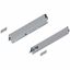 Immagine di 378N4502SA Z R+L V1 R906 - spondina TANDEMBOX Antaro altezza N (68 mm) lunghezza nominale 450 mm destro+sinistro grigio ral 9006 