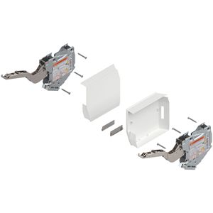 Immagine di 20K2E00T06KRA+ABD V1SWIG - AVENTOS HK-S per anta a ribalta standard base forza con fattore di carico 960-2215 (per 2 pezzi) per TIP-ON bianco 
