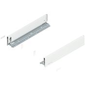 Immagine di 770M4502S Z R+L V1*SW-M - spondina LEGRABOX Pure altezza M (90.5 mm) lunghezza nominale 450 mm destro+sinistro bianco seta 