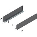 Immagine di 770K6002S Z R+L V1*OG-M - spondina LEGRABOX Pure altezza K (128.5 mm) lunghezza nominale 600 mm destro+sinistro grigio orione 