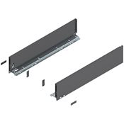 Immagine di 770K6002S Z R+L V1*OG-M - spondina LEGRABOX Pure altezza K (128.5 mm) lunghezza nominale 600 mm destro+sinistro grigio orione 