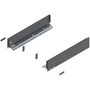 Immagine di 770M4502S Z R+L V1*OG-M - spondina LEGRABOX Pure altezza M (90.5 mm) lunghezza nominale 450 mm destro+sinistro grigio orione 