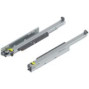 Immagine di 760H5200T MOVENTO MP ZN - MOVENTO con TIP-ON estrazione totale per cassetto in legno 40 kg lunghezza nominale 520 mm zincate 