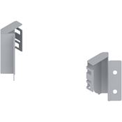 Immagine di portaschienali tbox+ angolo m dx+sx silver h  68 x cass. angolo                                                                                           