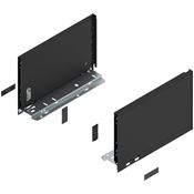 Immagine di 770C2702S Z R+L V1*CS-M - spondina LEGRABOX Pure altezza C (177 mm) lunghezza nominale 270 mm destro+sinistro nero carbonio 