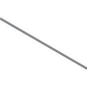 Immagine di ZRG.1046Z RELING 20R906 - ORGA-LINE ringhierina trasversale per cassettone interno fino a larghezza corpo mobile 1200 mm lunghezza=1046.3 mm da tagliare su misura per TANDEMBOX antaro grigio ral 9006 