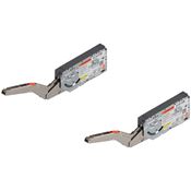 Immagine di 22K2310 KRAFTSP S2 ZN - anta a ribalta standard AVENTOS HK top base forza con fattore di carico 420-1610 (per 2 pezzi) con viti euro preinserite adatto per SERVO-DRIVE nichel 