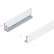 Immagine di 770K5002S Z R+L V1*SW-M - spondina LEGRABOX Pure altezza K (128.5 mm) lunghezza nominale 500 mm destro+sinistro bianco seta 