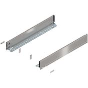Immagine di 770M6002I Z R+L V1*INGL - spondina LEGRABOX Pure altezza M (90.5 mm) lunghezza nominale 600 mm destro+sinistro inox satinato antimpronta 