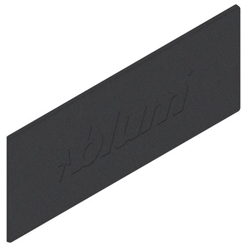 Immagine di ZAA.532C.BTABD V1000 S - TANDEMBOX placchetta di copertura rettangolare simmetrico profondo (Blum) nero 