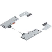 Immagine di T60L7140 TOB R+LV1R735 - set (unità TIP-ON BLUMOTION + trascinatore + adattatore) per LEGRABOX/MOVENTO Tipo S1 lunghezza nominale 270-349 mm peso totale del cassetto o cassettone=10-20 kg destro+sinistro 