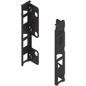 Immagine di ZB7K000S HO-RW MP TS-M - LEGRABOX supporti per schienale in legno altezza K (144 mm) destro+sinistro nero terra 