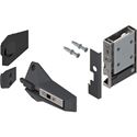 Immagine di 802M0002.L2DT L S REVEGO duo, fissaggio portante di scorrimento (Set), sinistra Nero 