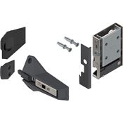 Immagine di 802M0002.L2DT L S REVEGO duo, fissaggio portante di scorrimento (Set), sinistra Nero 