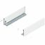 Immagine di 770K4502S Z R+L V1*SW-M - spondina LEGRABOX Pure altezza K (128.5 mm) lunghezza nominale 450 mm destro+sinistro bianco seta 