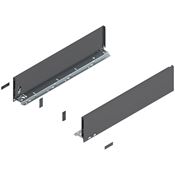 Immagine di 770K5502S Z R+L V1*OG-M - spondina LEGRABOX Pure altezza K (128.5 mm) lunghezza nominale 550 mm destro+sinistro grigio orione 