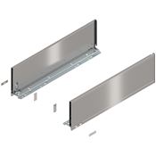 Immagine di 770C6002I Z R+L V1*INGL - spondina LEGRABOX Pure altezza C (177 mm) lunghezza nominale 600 mm destro+sinistro inox satinato antimpronta 