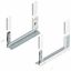 Immagine di 780C4002S Z R+L V1*SW-M - spondina LEGRABOX Free altezza C (177 mm) lunghezza nominale 400 mm destro+sinistro bianco seta 